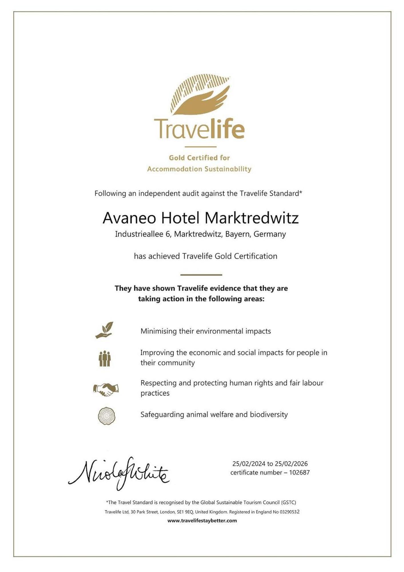 Avaneo Hotel Марктредвиц Екстериор снимка